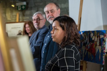 Wernisaż wystawy "Granatowe Góry" w Muzeum Magicznego Realizmu